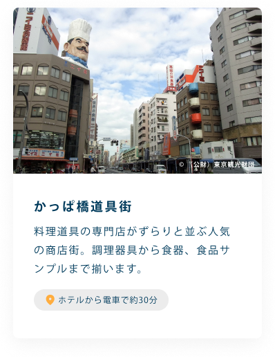 かっぱ橋道具街